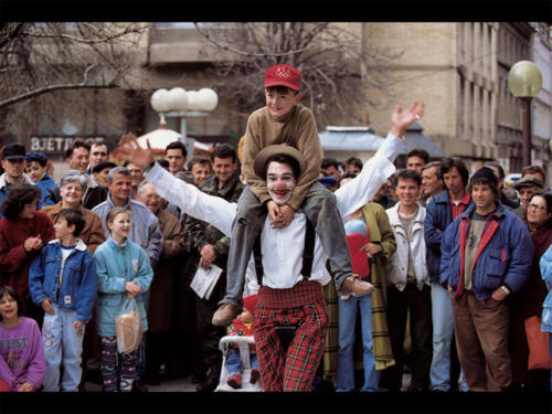 © Malik-Nahassia - Clowns Sans Frontières - Bosnie - 1995