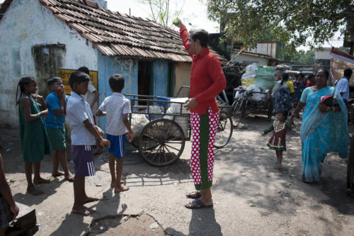 © Pascal Reynaud - Clowns Sans Frontières - Inde - 2012