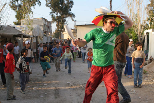 © Jaco Bidermann - Clowns Sans Frontières - Liban - 2006
