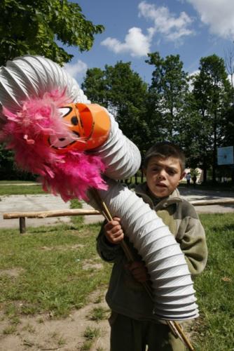 © Gilles Porte - Clowns Sans Frontières - Moldavie - 2008