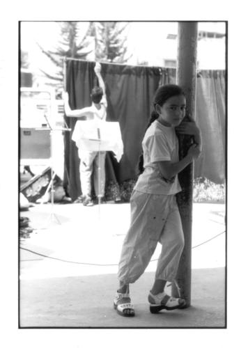 © Christophe Raynaud de Lage - Clowns Sans Frontières - Palestine - 2002