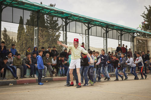 © Christophe Raynaud de Lage - Clowns Sans Frontières - Palestine - 2018