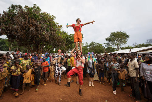 © Christophe Raynaud de Lage - Clowns Sans Frontières - Tanzanie - 2015